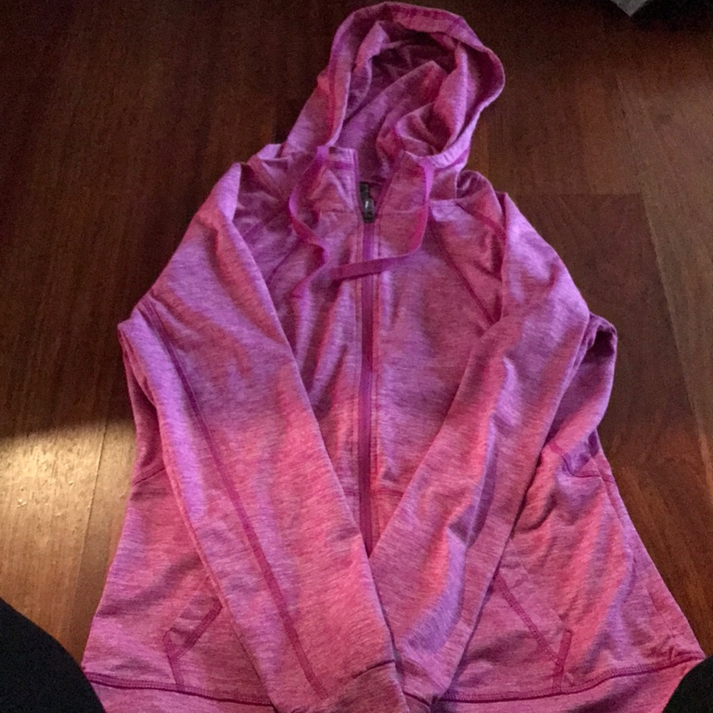 Pink workout jacket